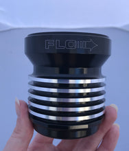 Load image into Gallery viewer, UltraCool FLO Reusable Oil Filter – Black with Polished Fins #PCS4BC for Harley Davidson motorbikes
