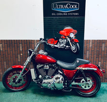 Load image into Gallery viewer, Harley Davidson FLH Milwaukee 8 2017-Current 3.0 Dual Fan Assisted Side Mount on Down Tube Oil Cooler