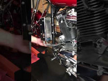 Load and play video in Gallery viewer, FLH 1994-2008 3.0 Dual Fan Assisted Side Mount on Down Tube Oil Cooler