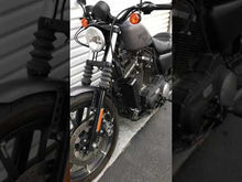 Load and play video in Gallery viewer, Sportster Oil Cooler Kit 2004-2020 3.0 Dual Fan Assisted Side Mount on Down Tube