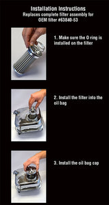 UltraCool Stainless Steel, Reusable Oil Filter - PC53-82 Installation Instructions