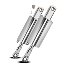 Load image into Gallery viewer, Harley Davidson Evolution Softail Front And Rear Air Ride Suspension Kit 1984-1999 (CYLINDERS) (Polished)
