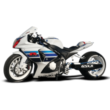Load image into Gallery viewer, Bleed Feed Air Ride Suspension Kit For Suzuki GSX-R Fat Tire
