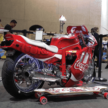 Load image into Gallery viewer, Bleed Feed Air Ride Suspension Kit For Suzuki GSX-R Stock
