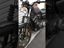 Load and play video in Gallery viewer, Sportster Oil Cooler Kit 2004-2020 3.0 Dual Fan Assisted Side Mount on Down Tube

